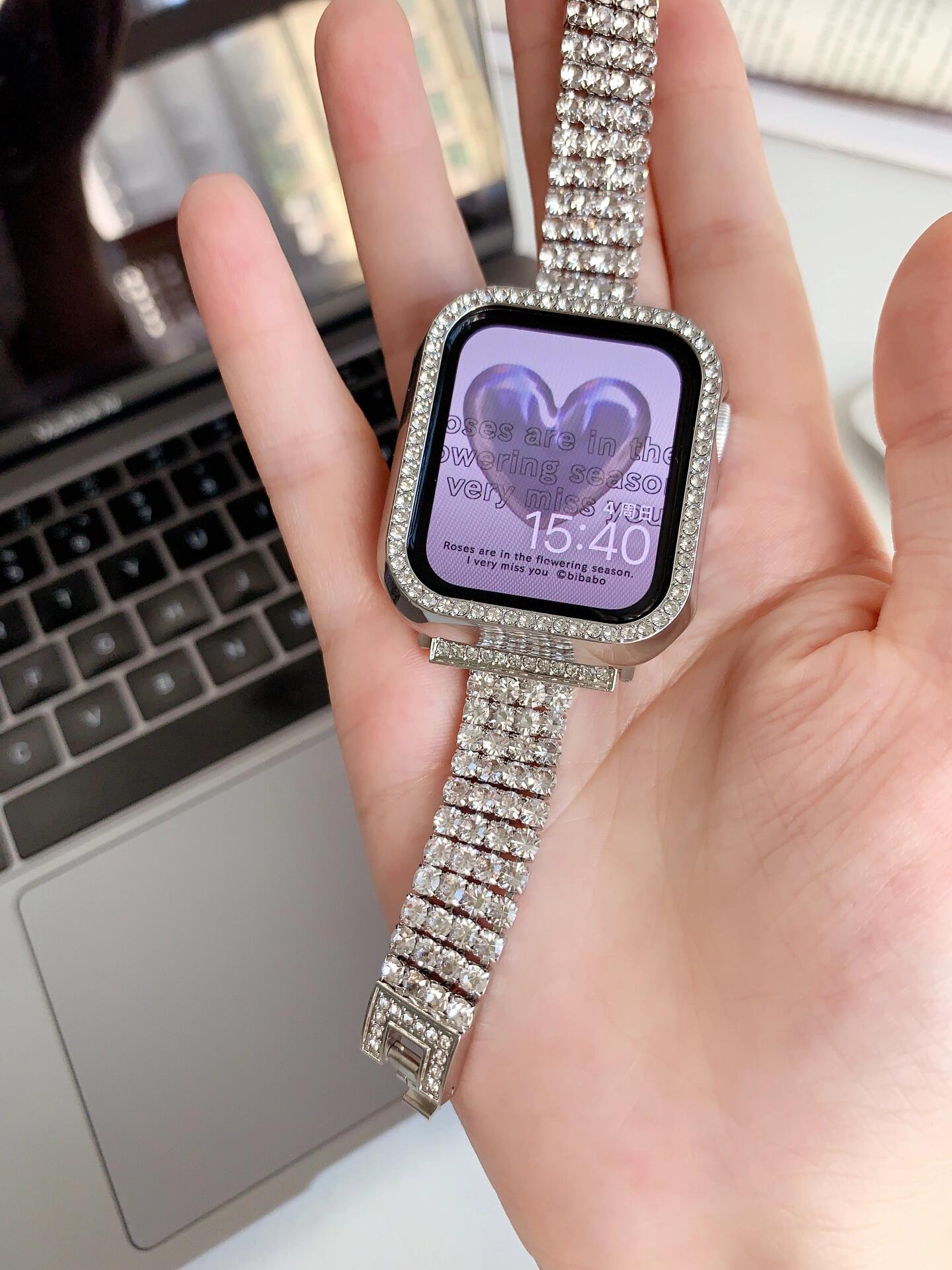 Luxury Watch Nice - Nice Luxury Bling bracelet Metal link
