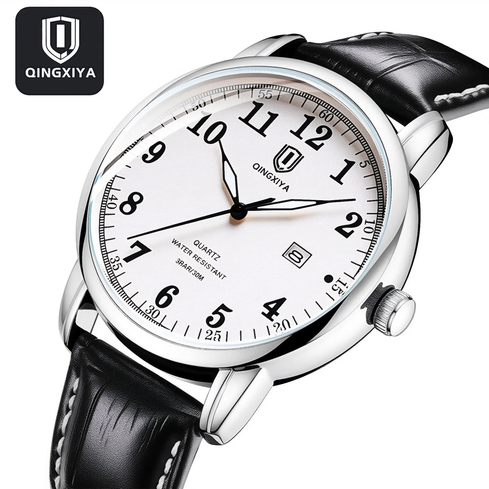 Luxury Watch Maker - QINGXIYA Business Mens Watches Top Brand