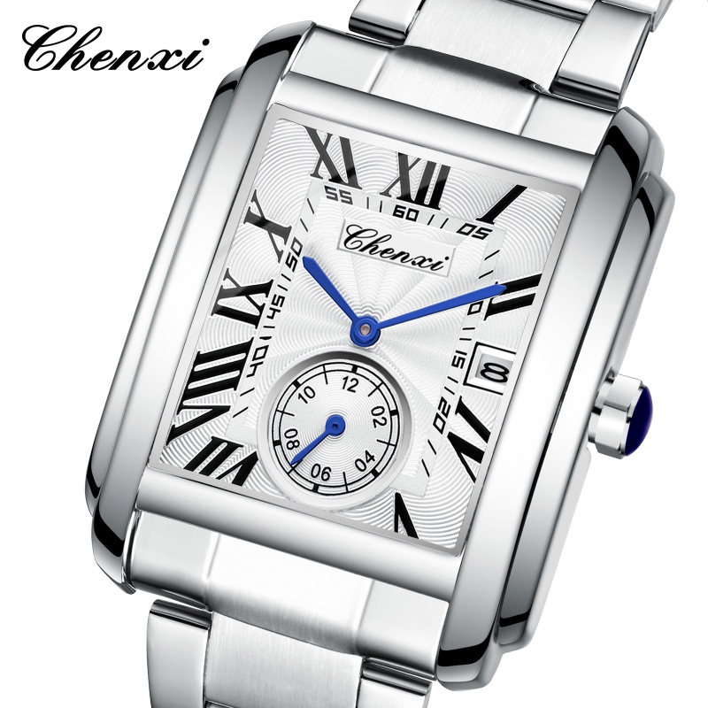 CHENXI 8216 Quartz Watches Fas - Cartier Watch Santos ulasan dan harga