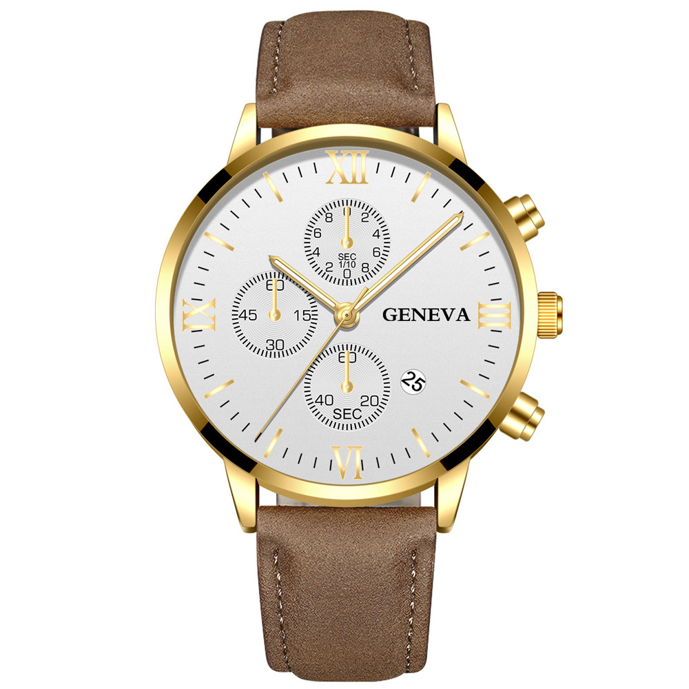 Geneva Fashion  Men Date Alloy - Luxury Watch Maker ulasan dan harga