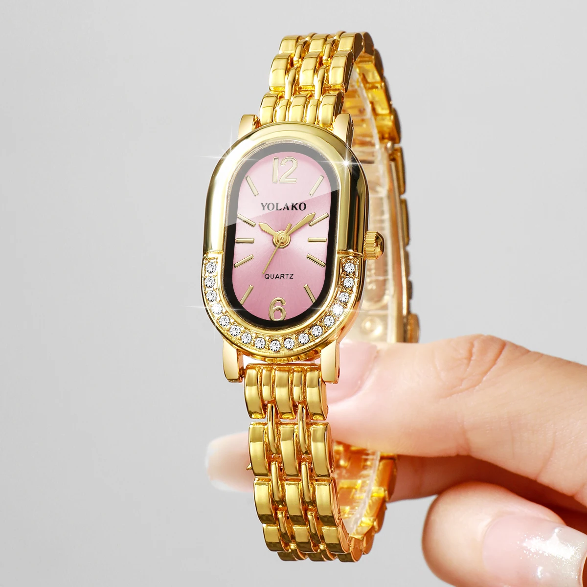 Luxury Rhinestone Women Quartz - Ladies Luxury Watch ulasan dan harga