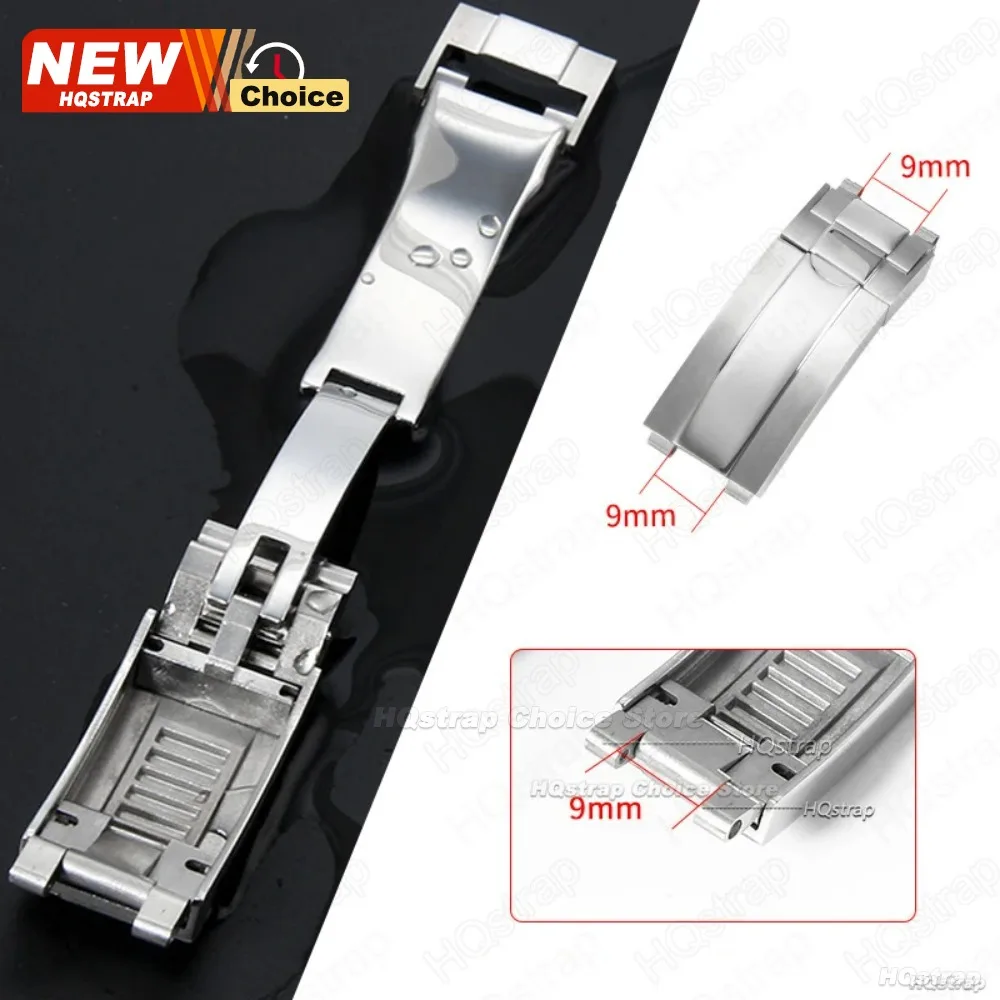 9mmx9mm Folding Buckle for Rol - Luxury Watch Gold ulasan dan harga