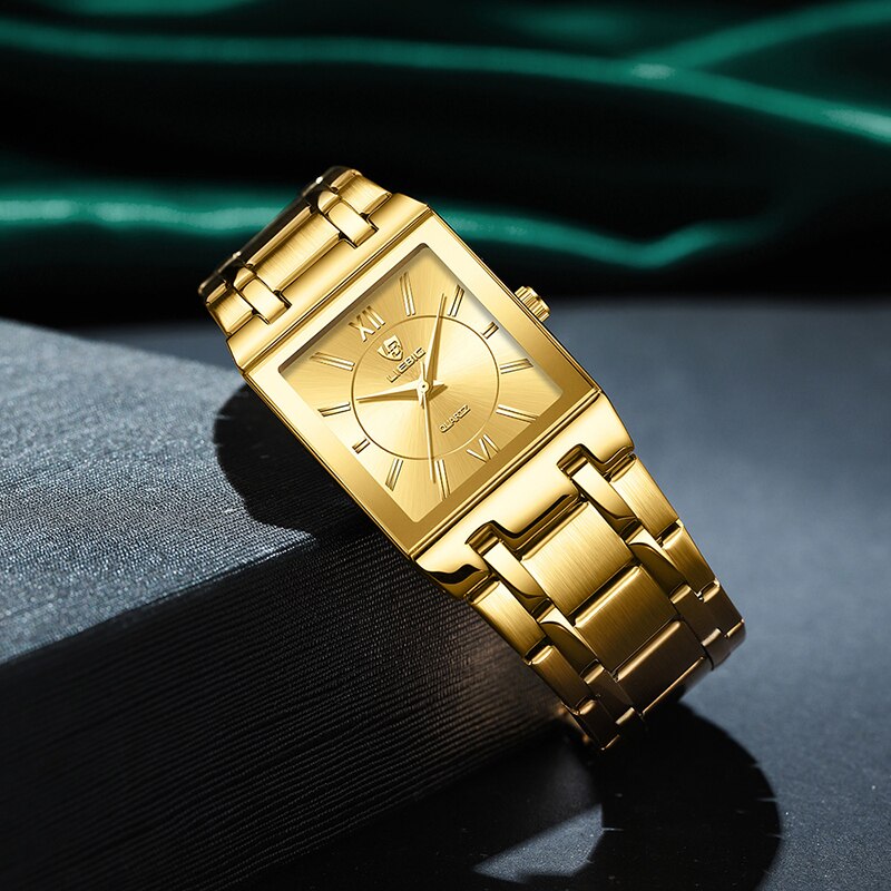LiEBIG Luxury Golden Quartz Wr - Luxury Watch Life ulasan dan harga
