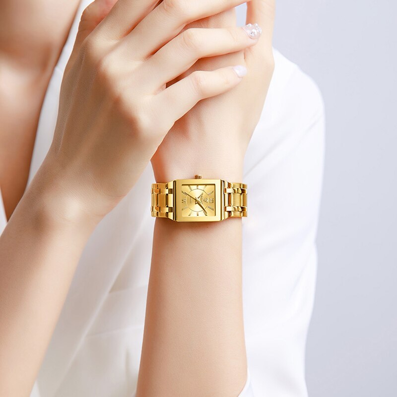 LiEBIG Luxury Golden Quartz Wr - Luxury Watch Life ulasan dan harga