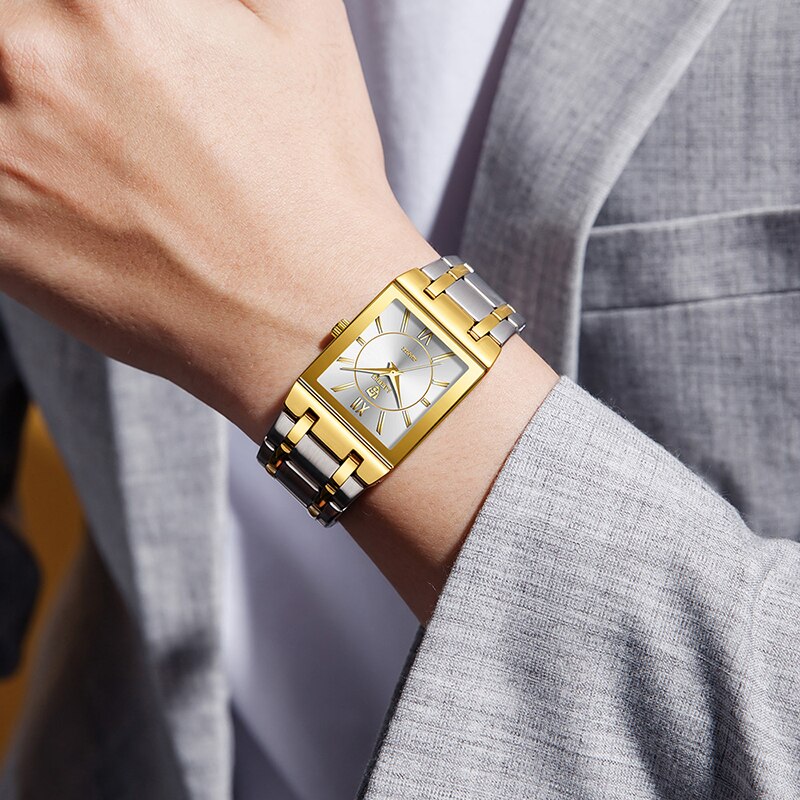 LiEBIG Luxury Golden Quartz Wr - Luxury Watch Life ulasan dan harga