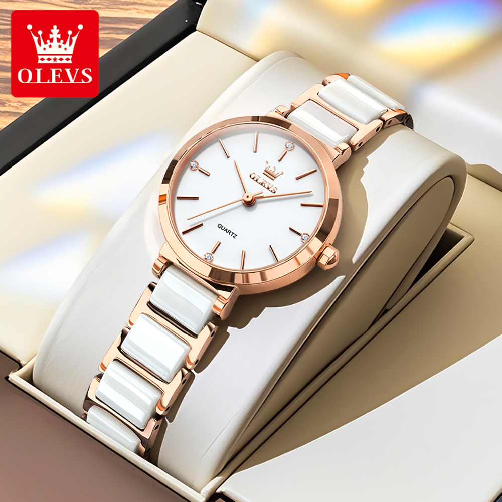 OLEVS Women Watch 5877 Luxury  - Luxury Women'S Watch ulasan dan harga