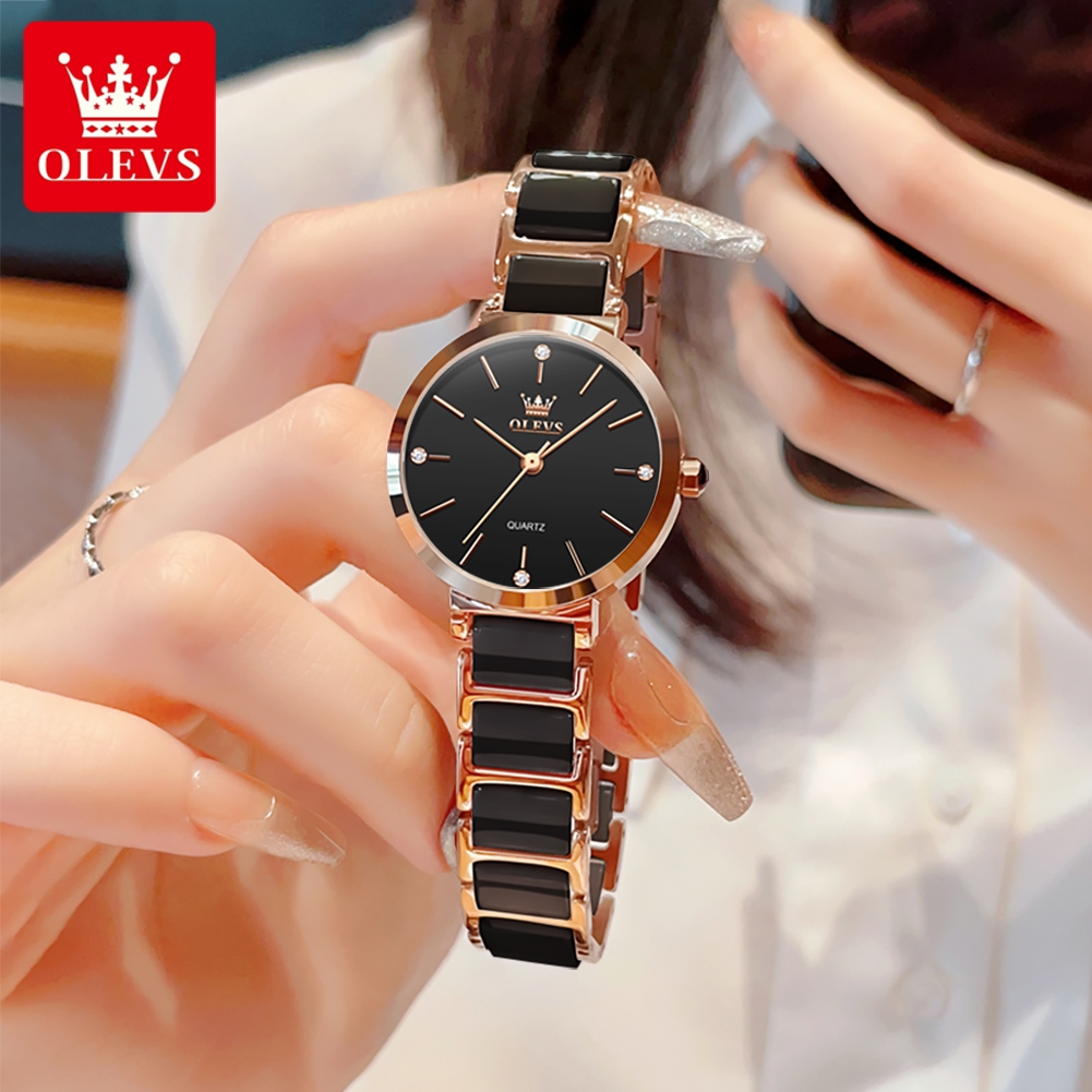 OLEVS Women Watch 5877 Luxury  - Luxury Women'S Watch ulasan dan harga