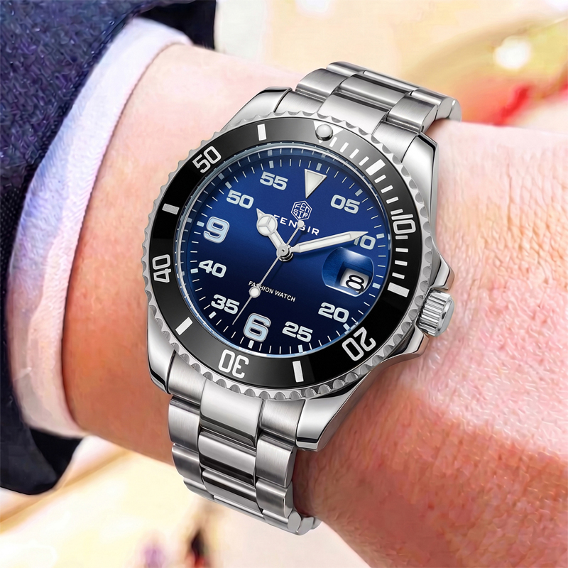 Classic men's quartz watch wit - Luxury Watch It ulasan dan harga