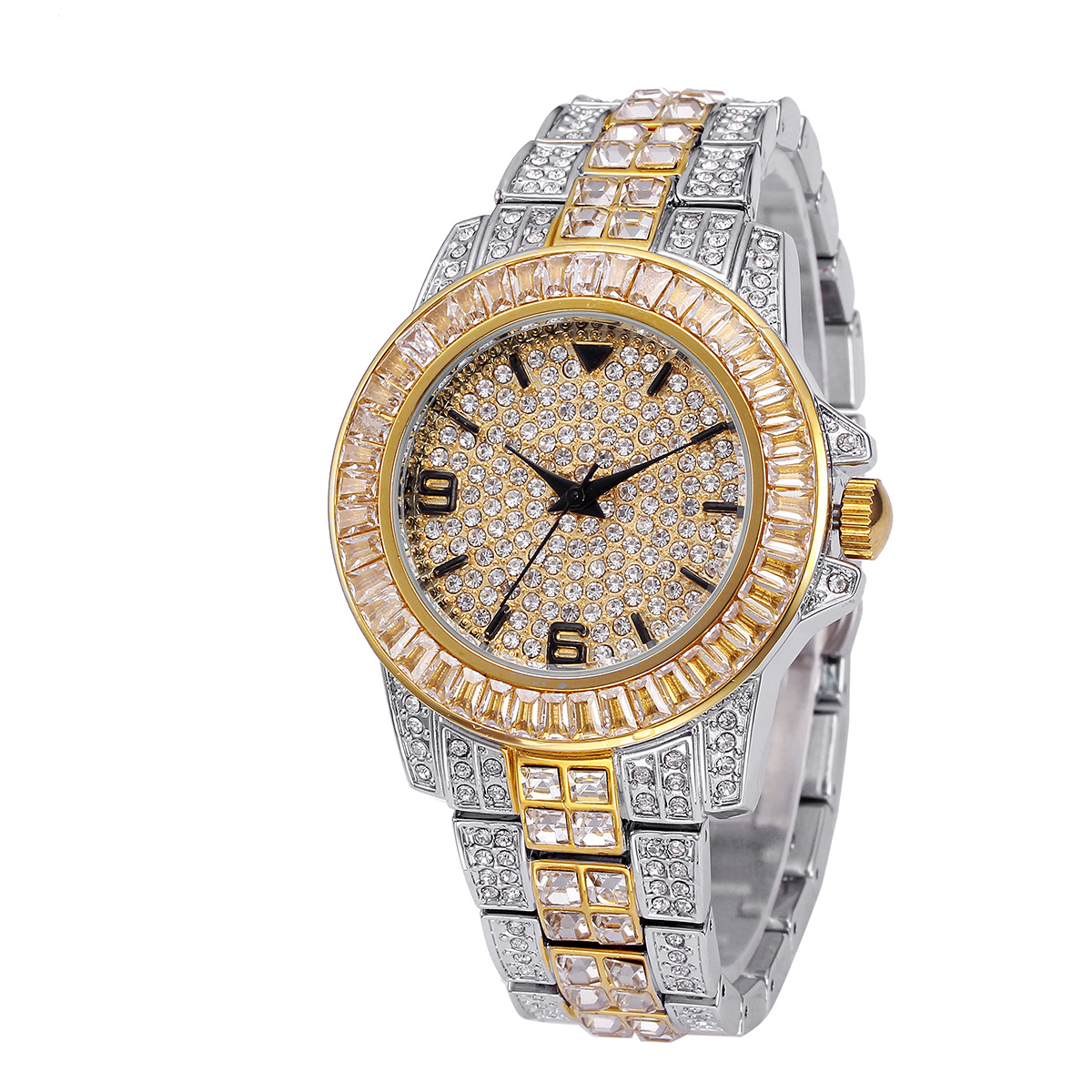 Luxury Full Stone Quartz Watch - Luxury Women'S Watch ulasan dan harga