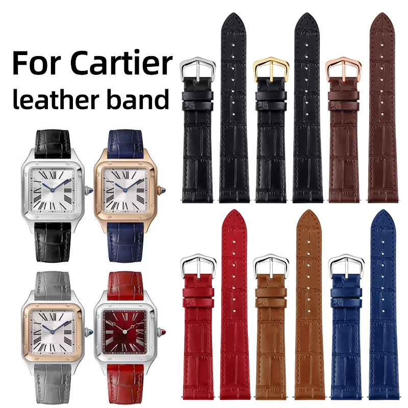 15mm 17mm 18mm 20mm Genuine Le - Cartier Watch Santos ulasan dan harga
