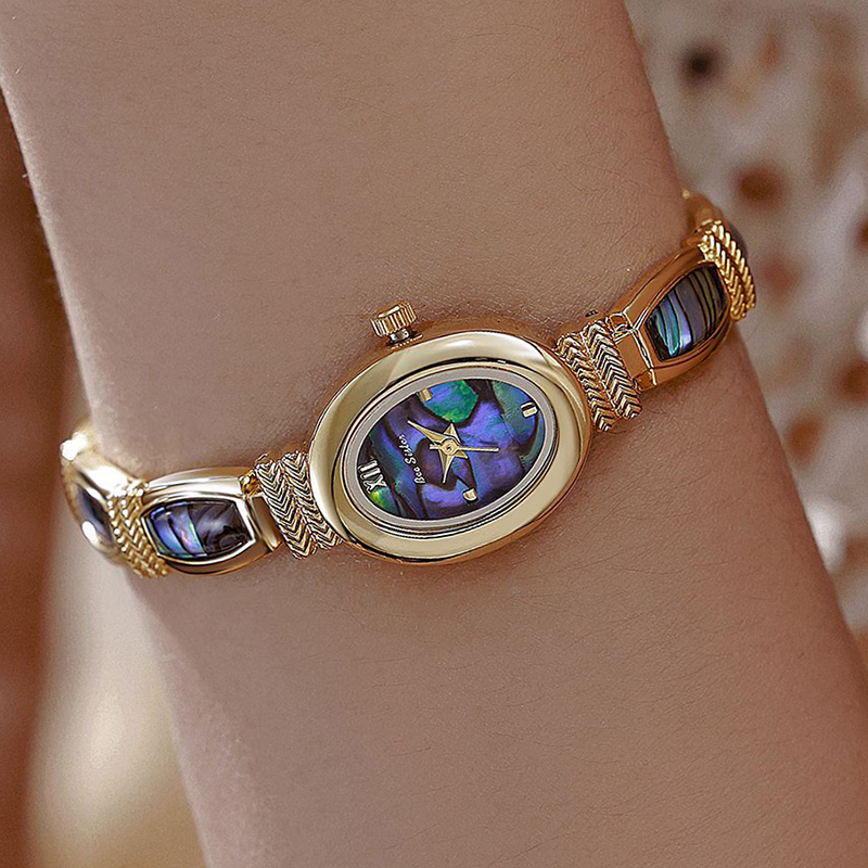 Oval Dial Women Bracelet Watch - Luxury Watch Index ulasan dan harga