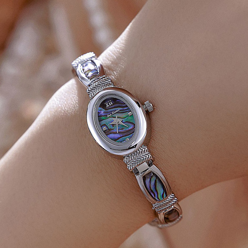 Oval Dial Women Bracelet Watch - Luxury Watch Index ulasan dan harga
