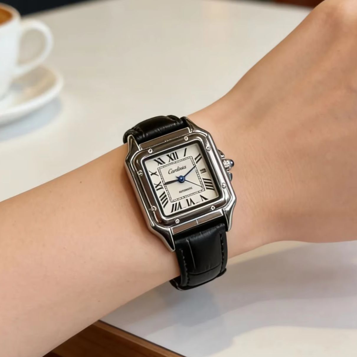 Retro Square Women's Quartz Wa - Cartier Watch Santos ulasan dan harga