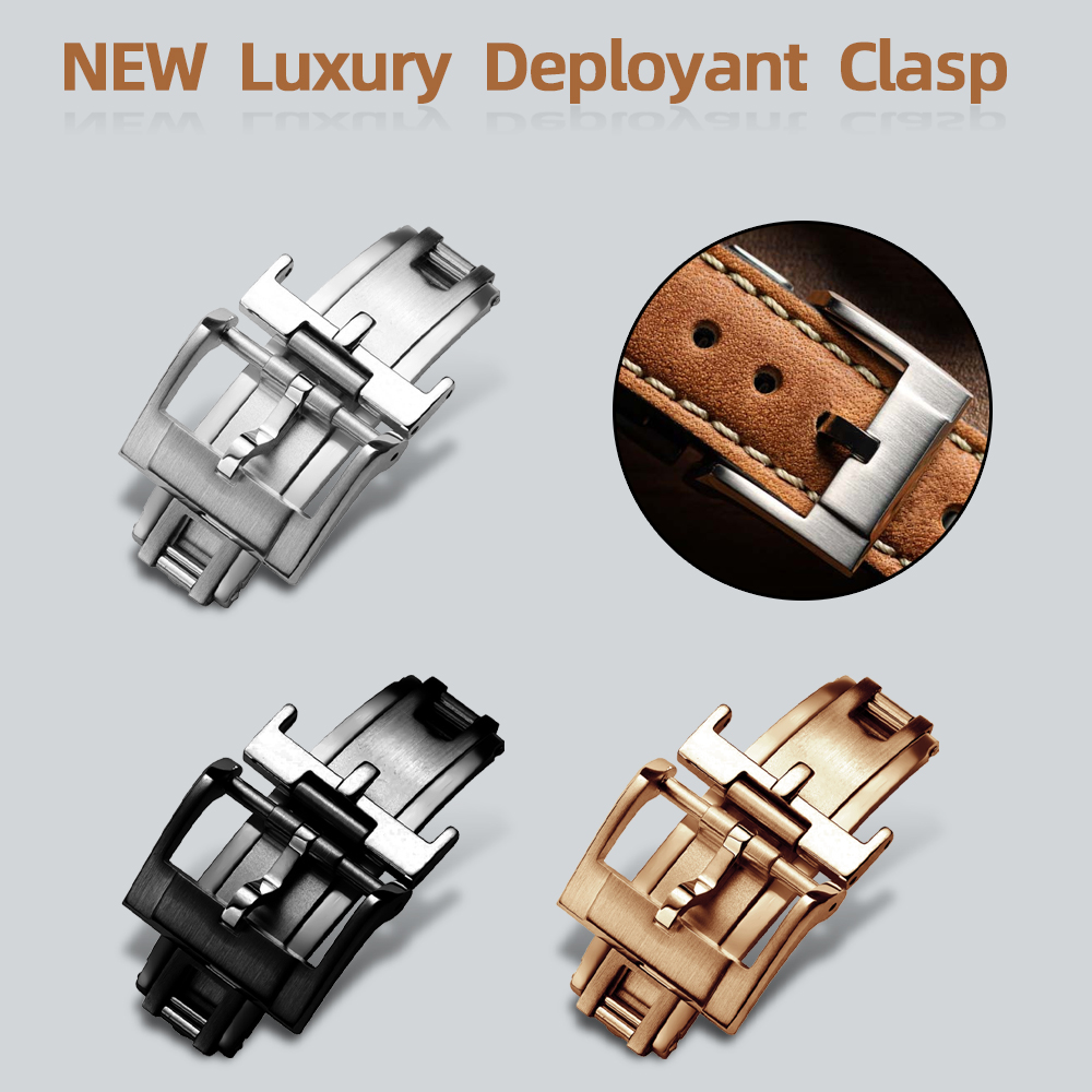NEW Luxury Deployant Clasp 16m - Luxury Watch Gold ulasan dan harga