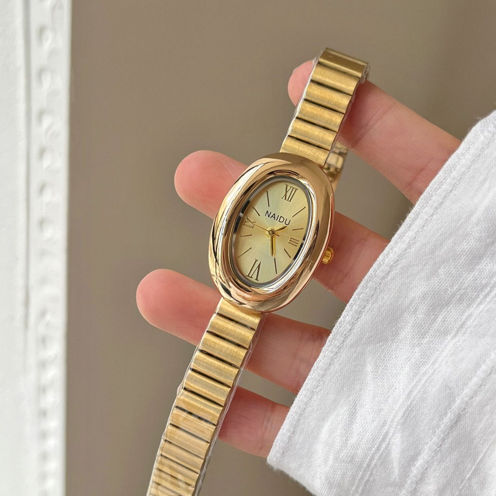 Luxury Brand Gold Oval Women Q - Ladies Luxury Watch ulasan dan harga