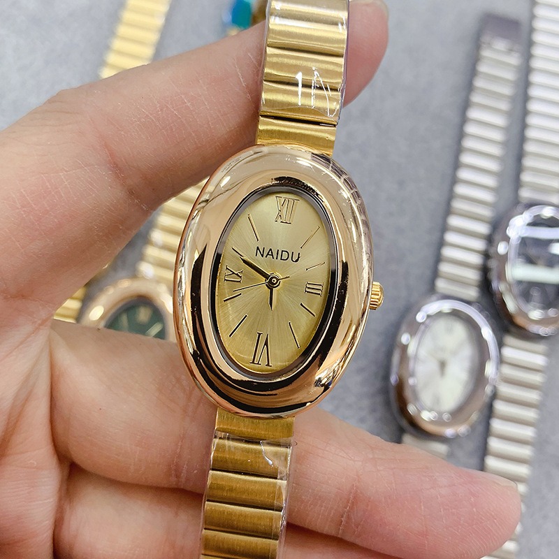 Luxury Brand Gold Oval Women Q - Ladies Luxury Watch ulasan dan harga