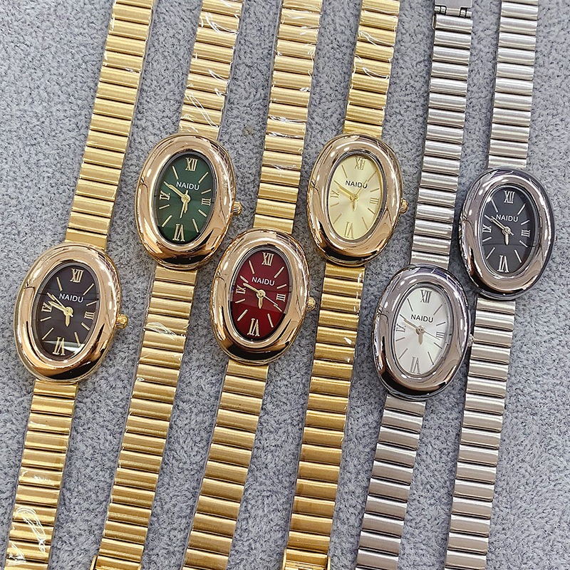 Luxury Brand Gold Oval Women Q - Ladies Luxury Watch ulasan dan harga