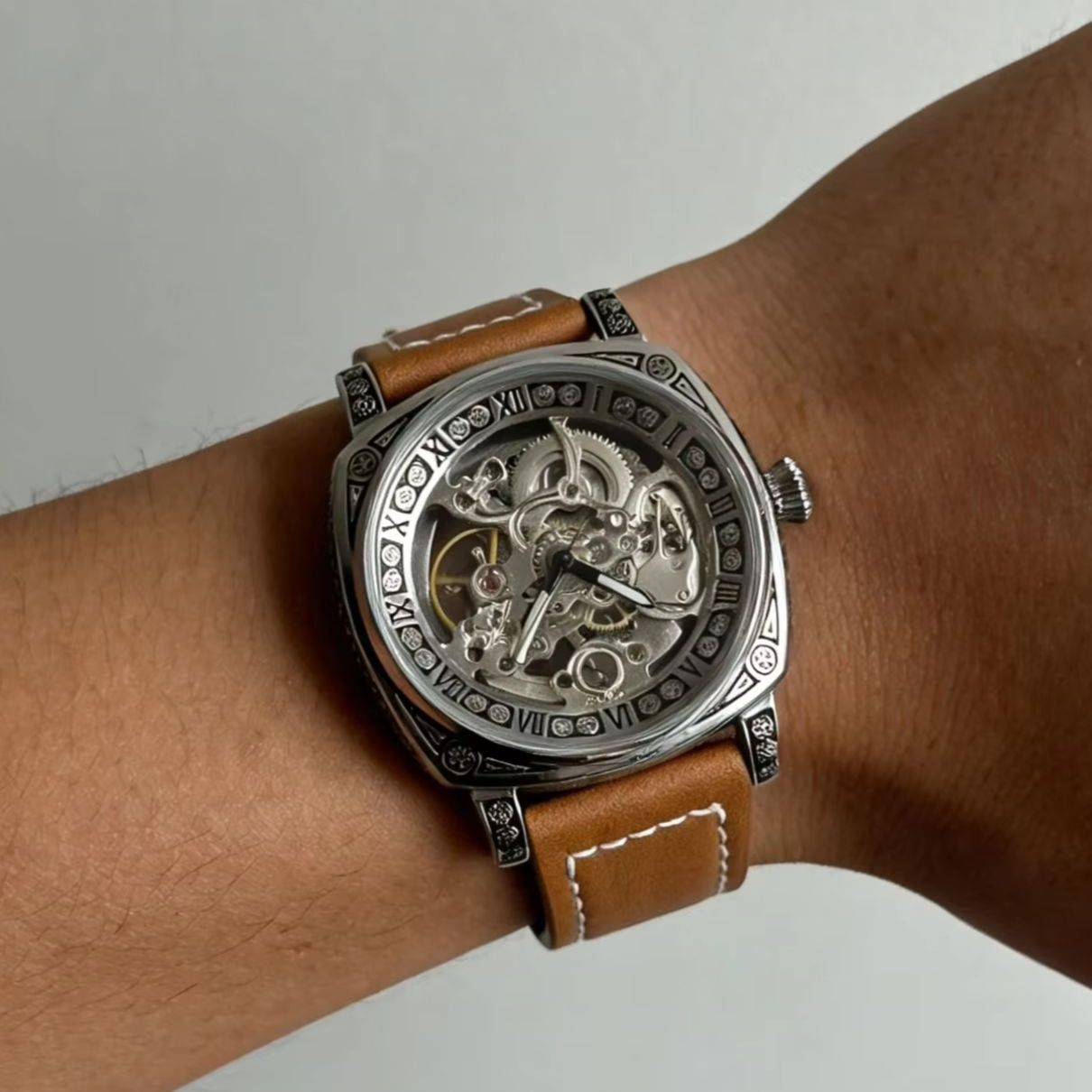 New Vintage Skeleton Mechanica - Luxury Watch It ulasan dan harga