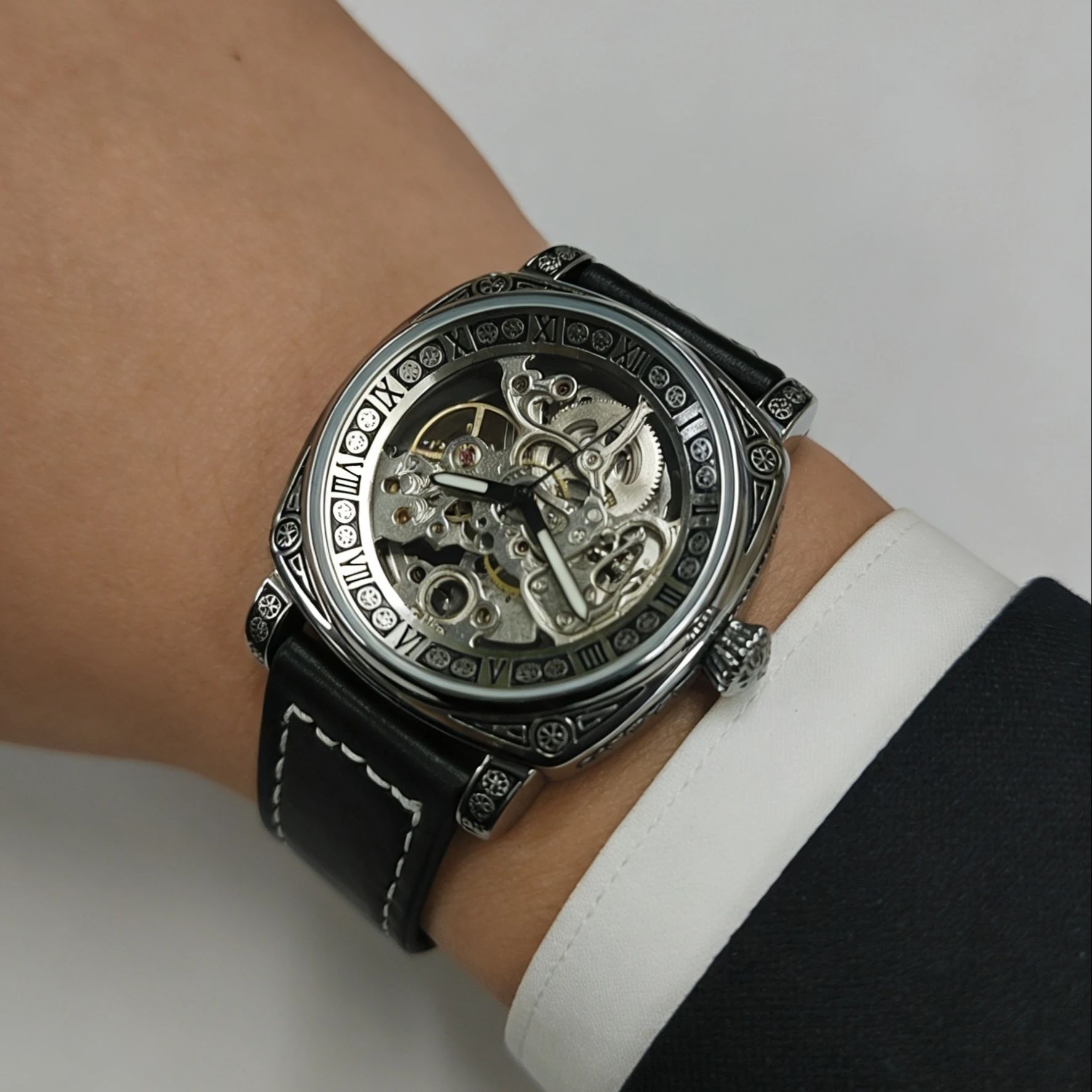 New Vintage Skeleton Mechanica - Luxury Watch It ulasan dan harga