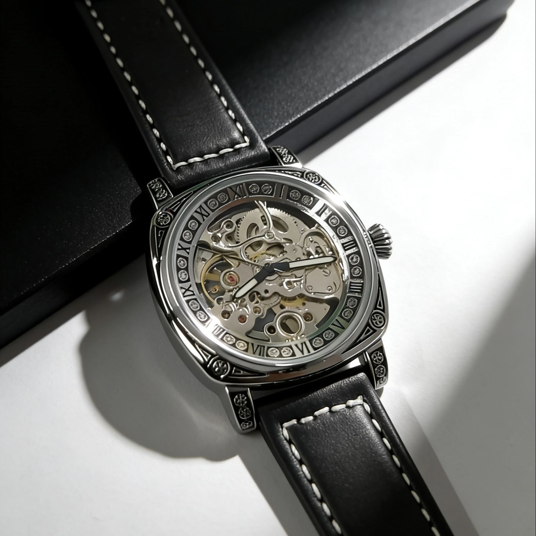 New Vintage Skeleton Mechanica - Luxury Watch It ulasan dan harga