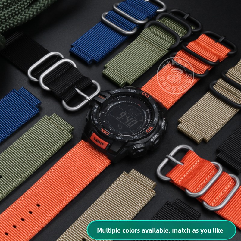 Nylon Watch Strap For Casio G- - Casio Watch G-Shock Dw-5600 ulasan dan harga