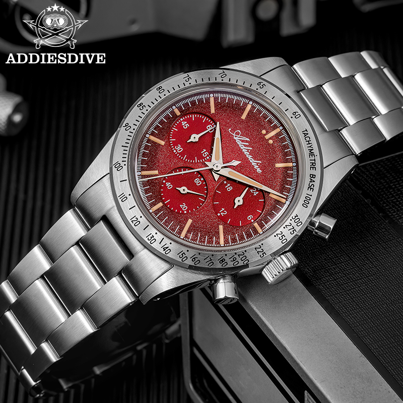ADDIESDIVE AD2552 Chronograph  - Luxury Watch It ulasan dan harga