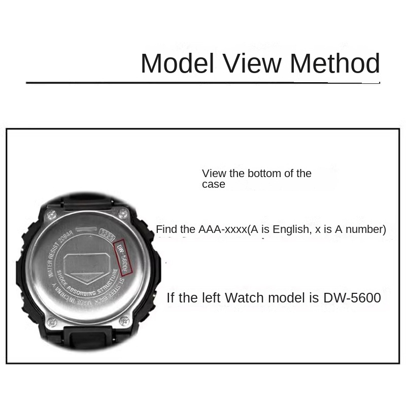 Rear cover waterproof ring for - Casio Watch G-Shock Dw-5600 ulasan dan harga