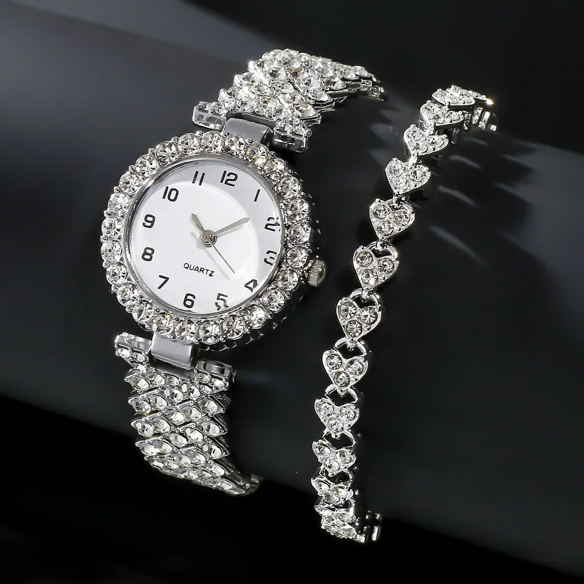 1pcs/2pcs Luxury Fashion Women - Ladies Luxury Watch ulasan dan harga