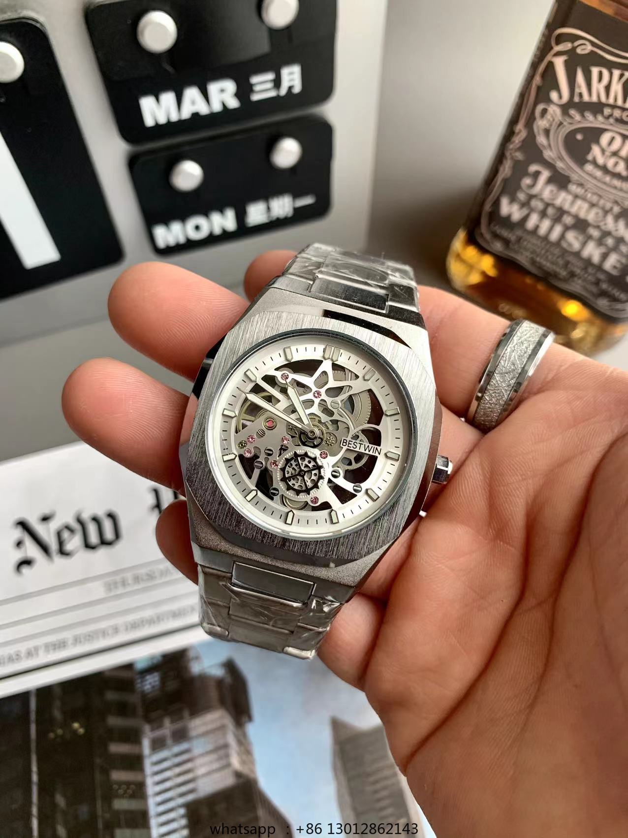 Steel strip waterproof persona - Luxury Watch Gold ulasan dan harga