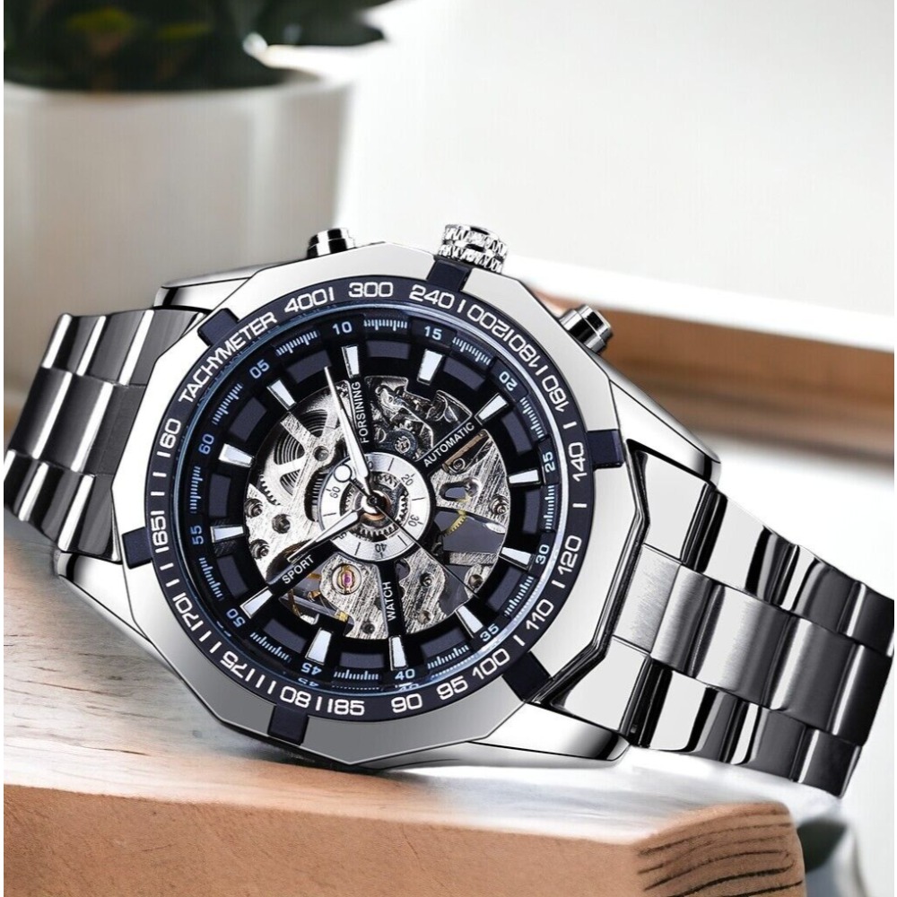 FORSINING Brand Automatic Self - Luxury Watch Nice ulasan dan harga