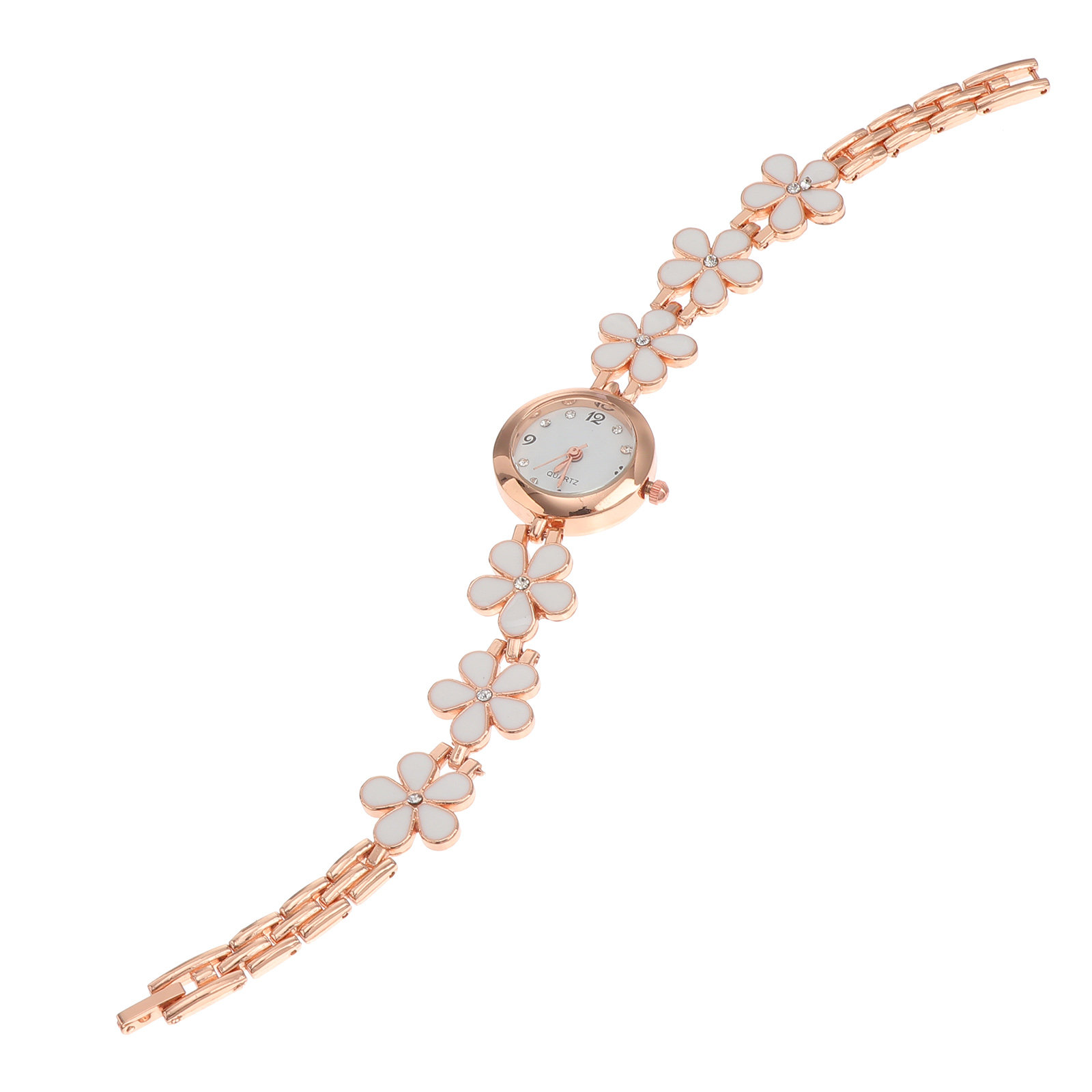 Elegant Crystal Quartz Bracele - Luxury Watches ulasan dan harga