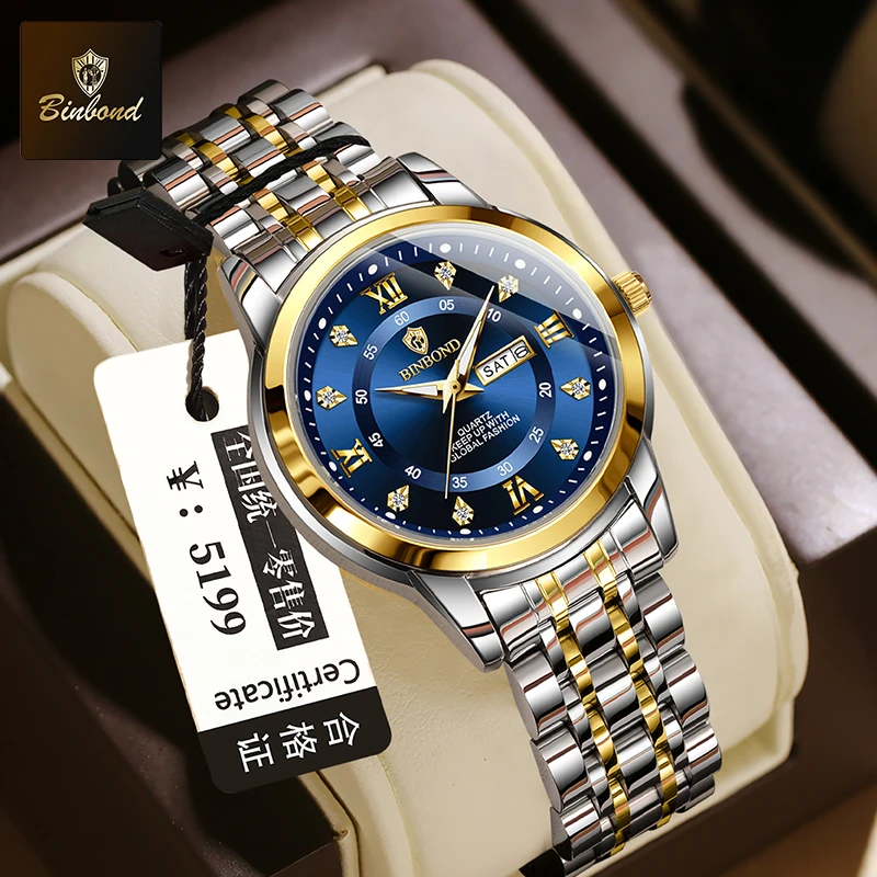 BINBOND B7169 Top Brand Luxury - Luxury Watch Index ulasan dan harga