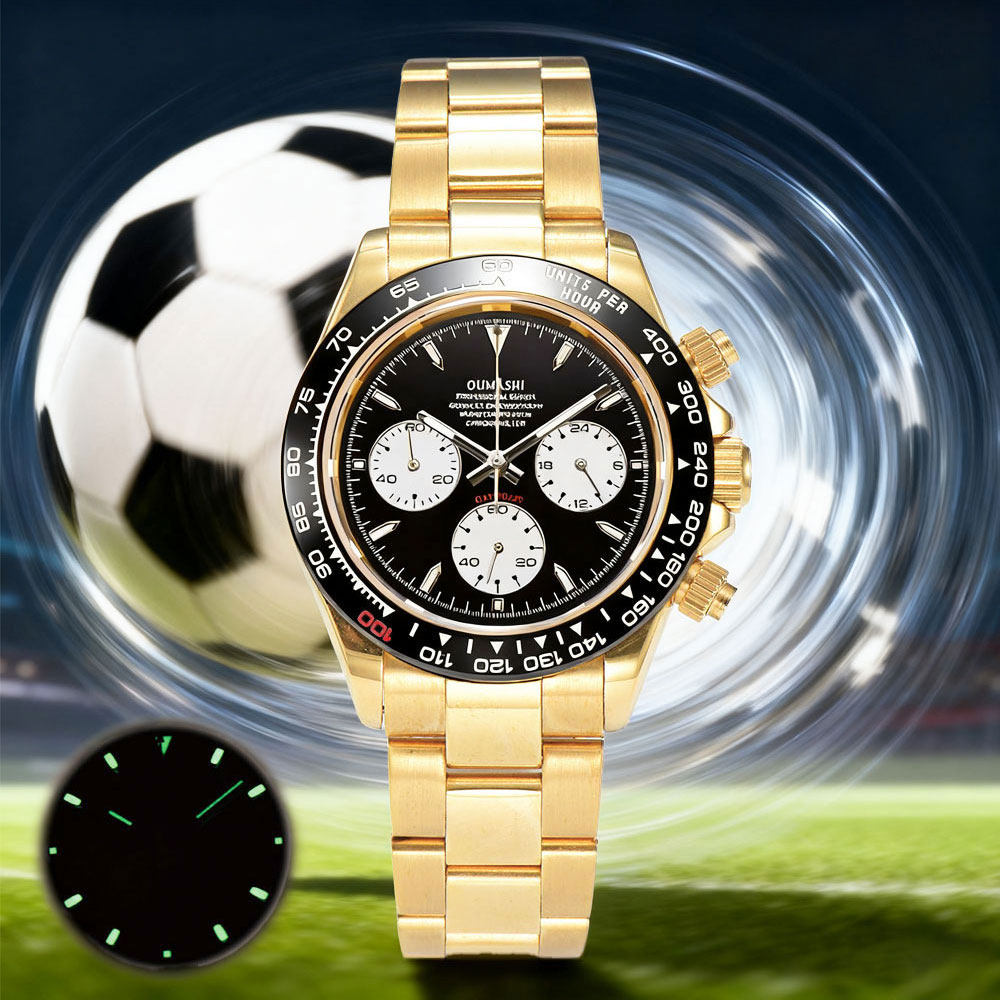 39mm gold custom men's watch V - Luxury Watch Gold ulasan dan harga