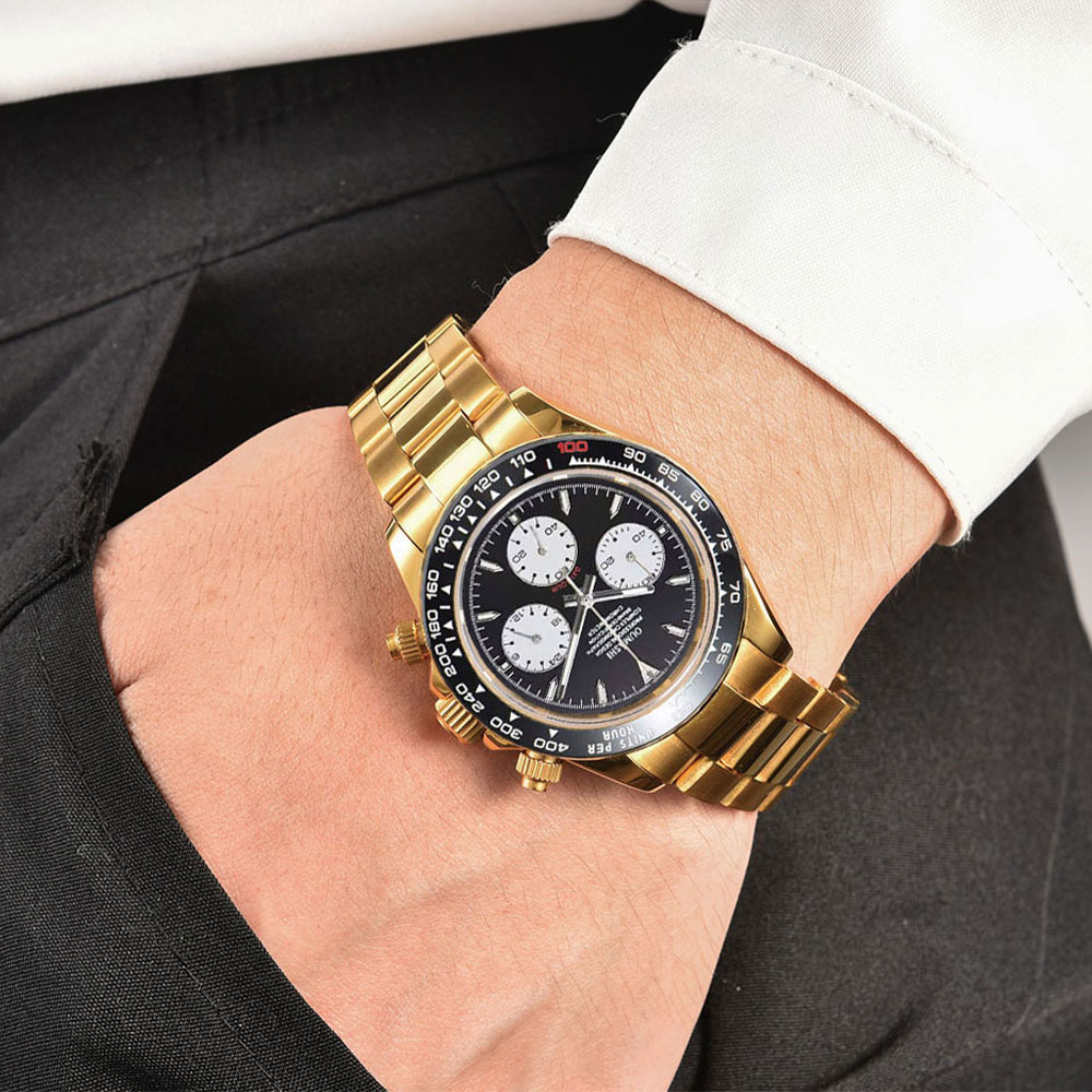 39mm gold custom men's watch V - Luxury Watch Gold ulasan dan harga