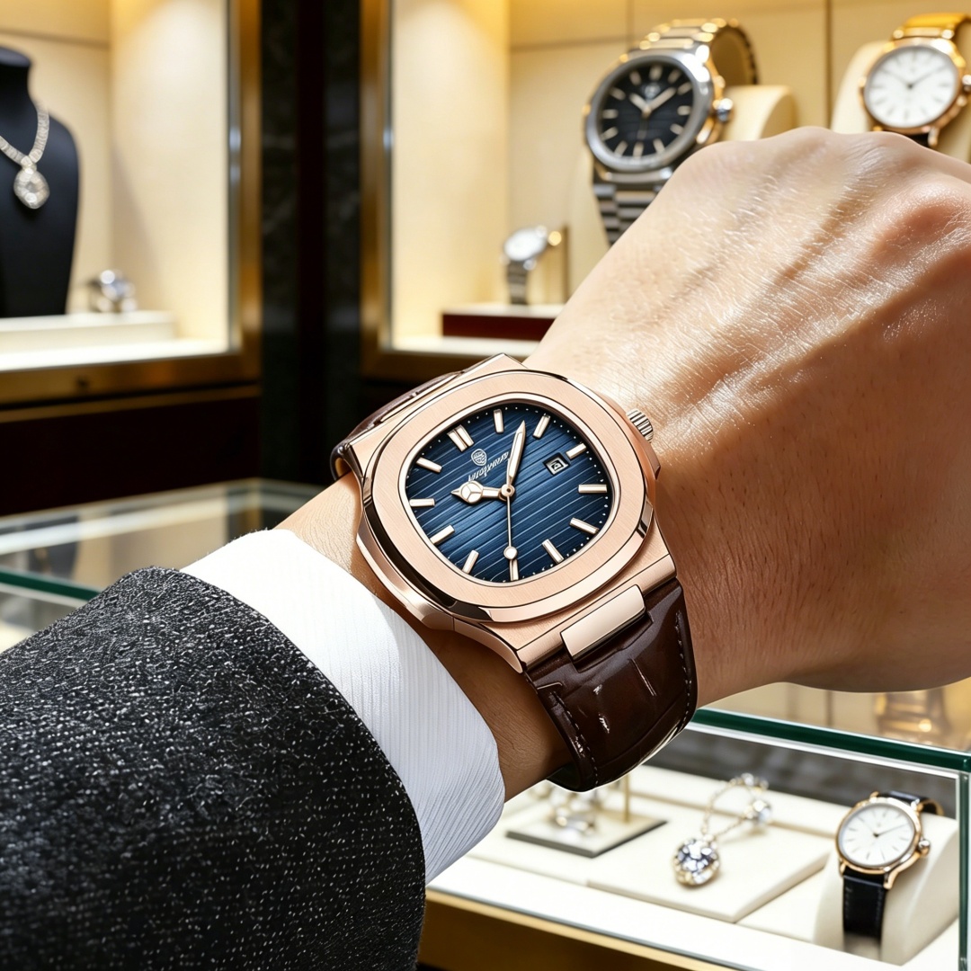 PAAZOMU Top Luxury Square Man  - Luxury Watch Nice ulasan dan harga