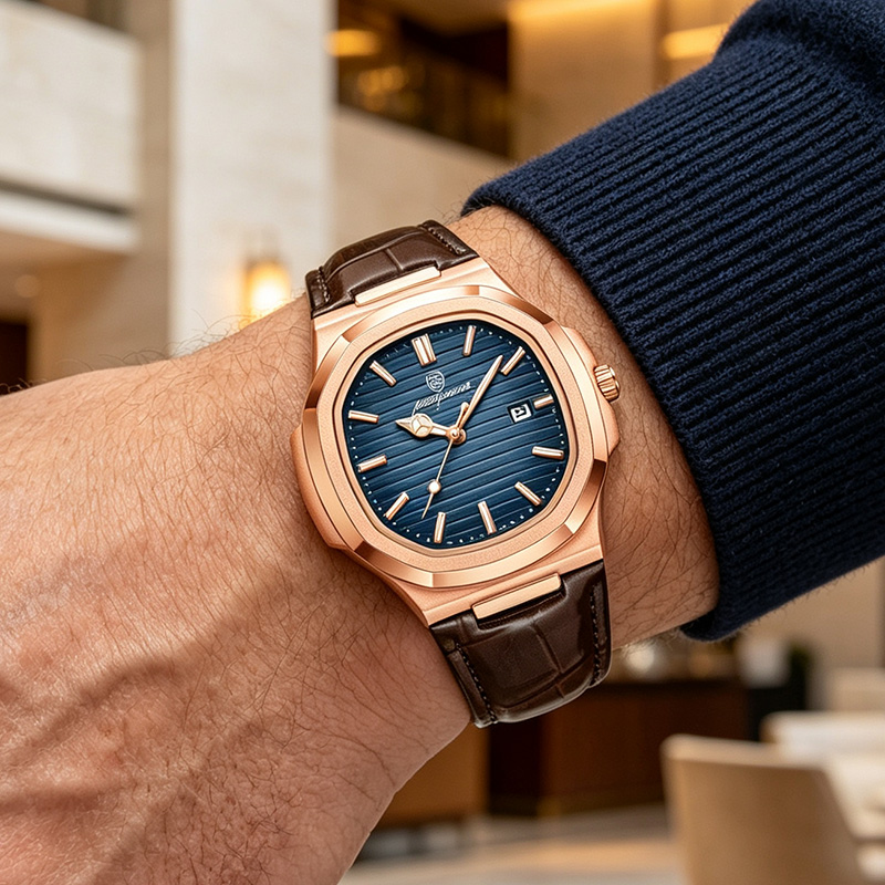 PAAZOMU Top Luxury Square Man  - Luxury Watch Nice ulasan dan harga