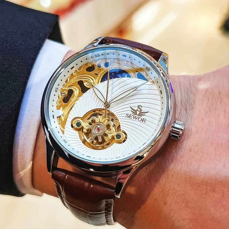 Luxurious Men's Automatic Mech - Luxury Watch It ulasan dan harga