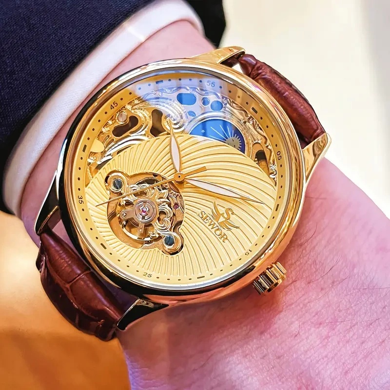 Luxurious Men's Automatic Mech - Luxury Watch It ulasan dan harga