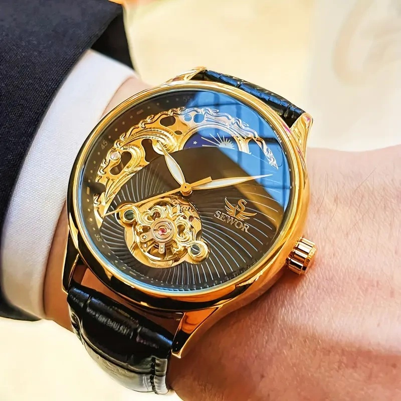 Luxurious Men's Automatic Mech - Luxury Watch It ulasan dan harga