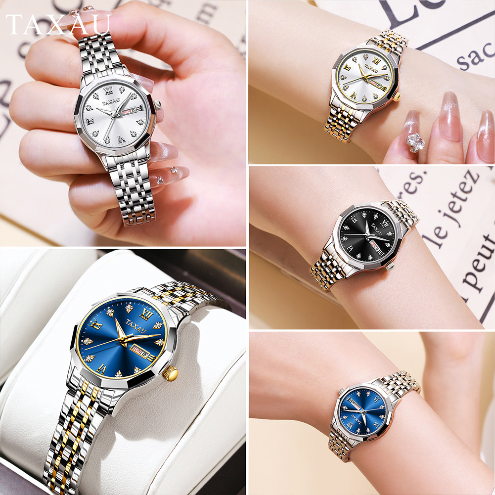 OLEVS Fashion Golden Watch for - Luxury Watch Gold ulasan dan harga