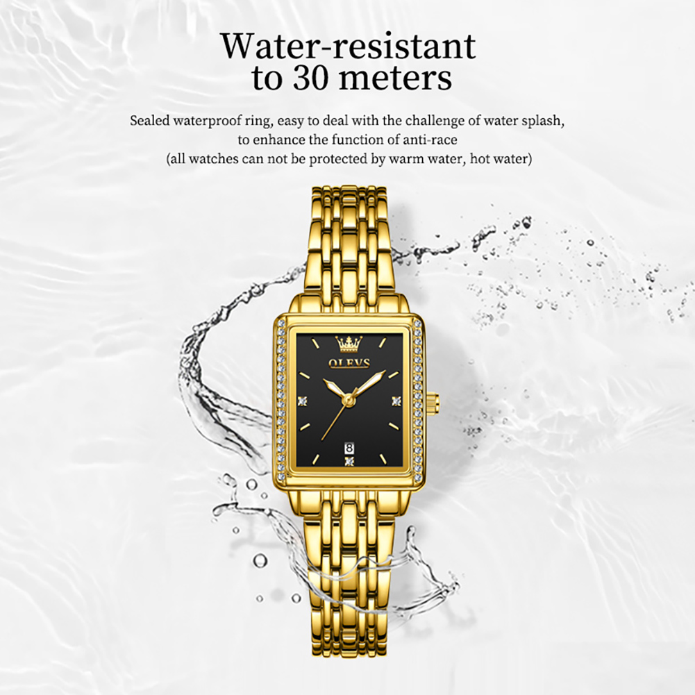 OLEVS 9995 Date Watch for Wome - Ladies Luxury Watch ulasan dan harga