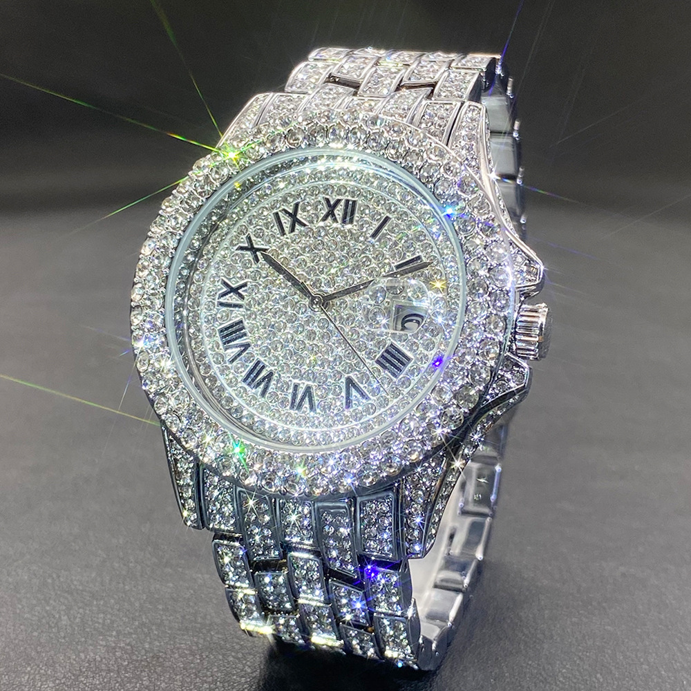 Big Gold Silver Black Wristwat - Luxury Watch Gold ulasan dan harga