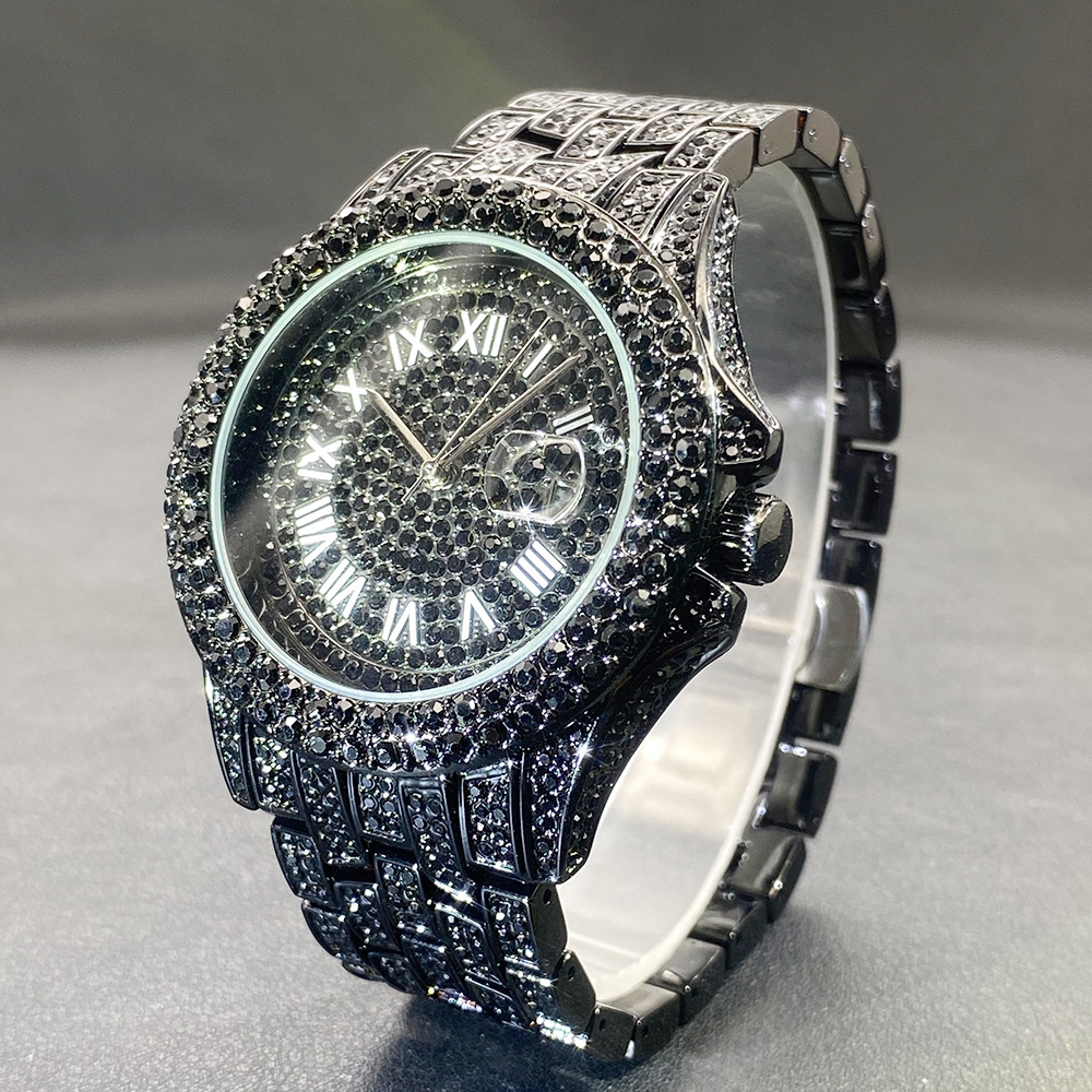 Big Gold Silver Black Wristwat - Luxury Watch Gold ulasan dan harga